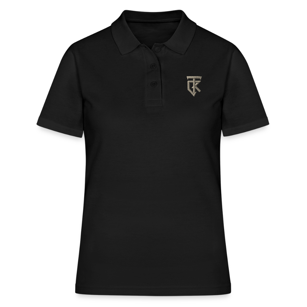 ThiKra's Premium Fitpolo / Women - black