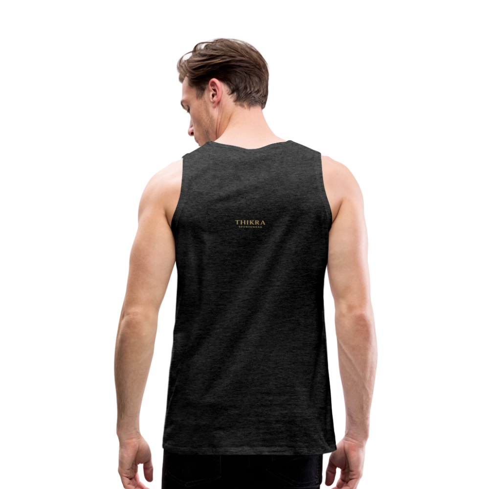 ThiKra's Premium Fit-Tanktop / Men - charcoal grey