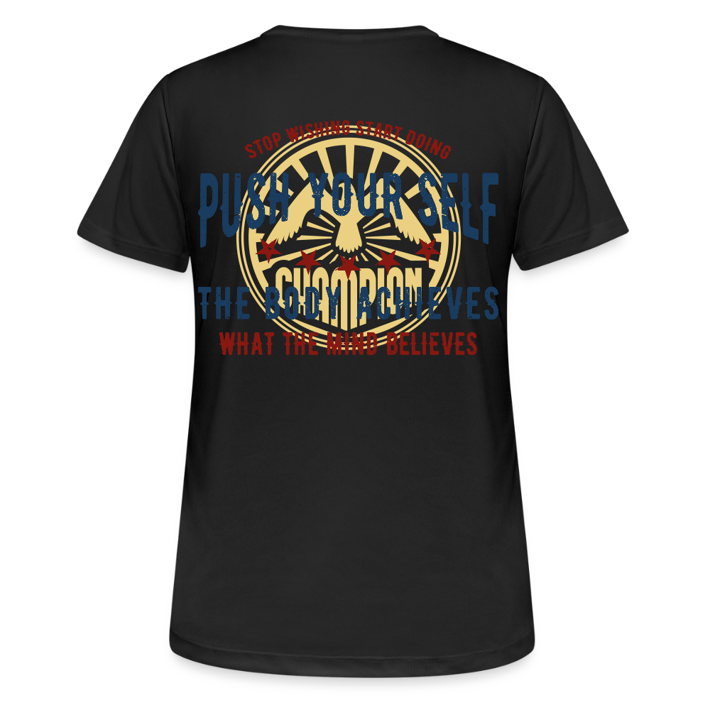 ThiKra's HYPE ''Champion'' Fitshirt / Women - black