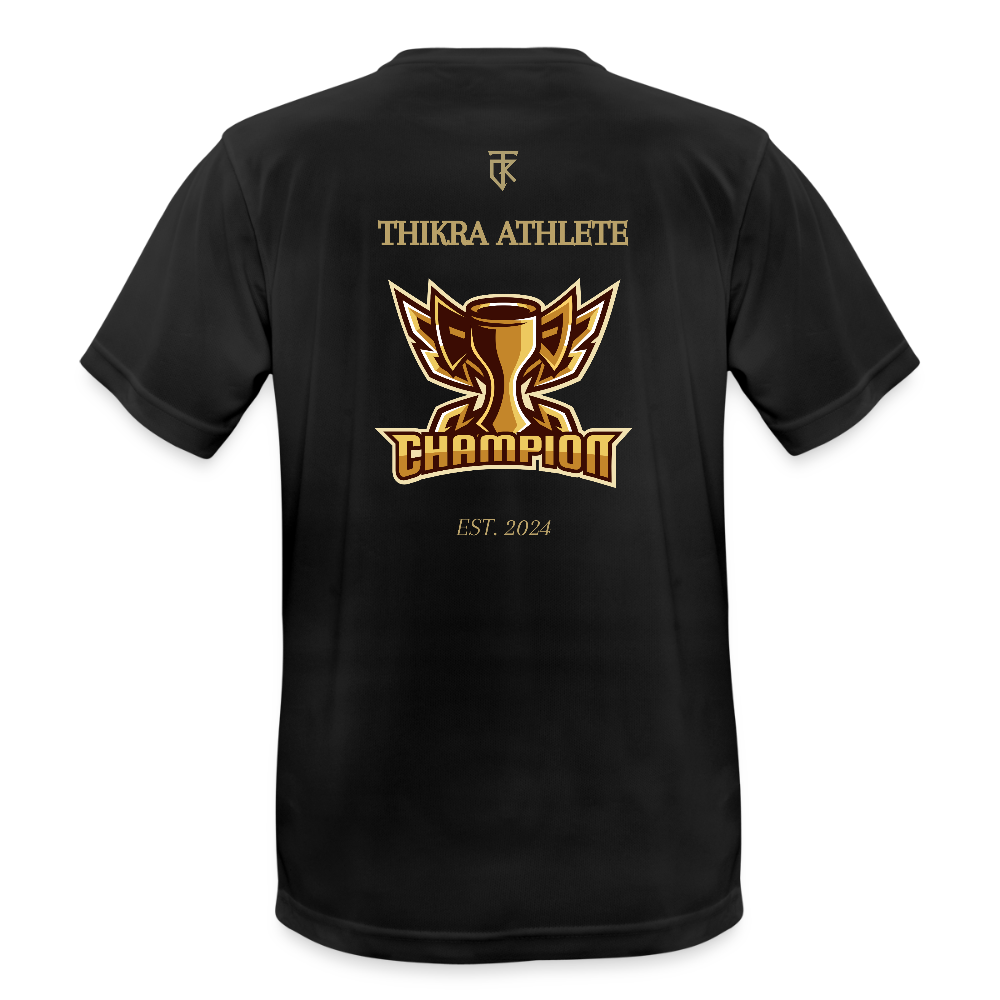 ThiKra's HYPE Fitshirt / Men - black