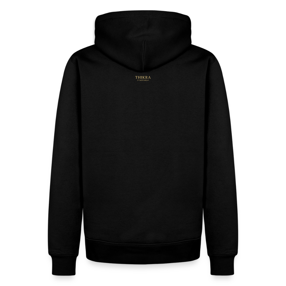 ThiKra's Premium Fithoodie / Men - black