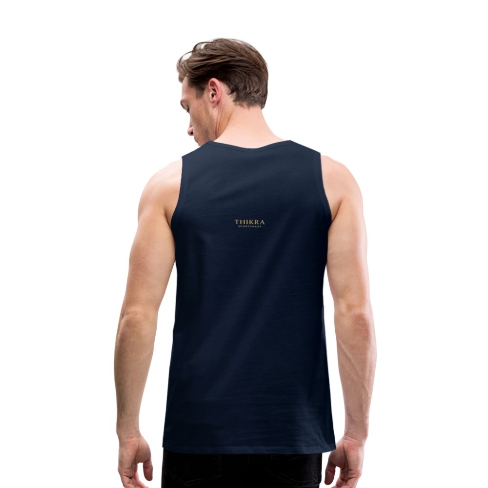 ThiKra's Premium Fit-Tanktop / Men - navy