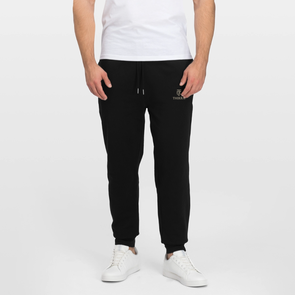 ThiKra's Premium Fitjoggers / Unisex - black