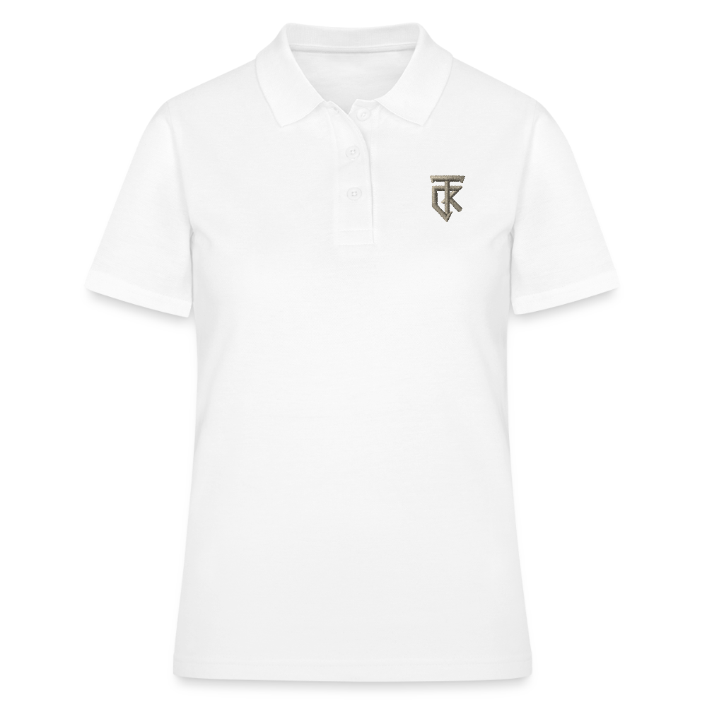 ThiKra's Premium Fitpolo / Women - white