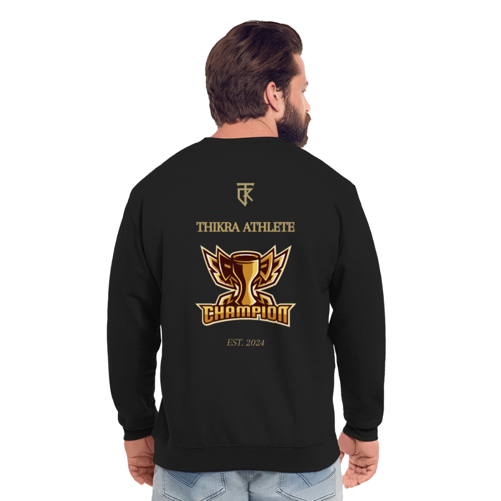 ThiKra's HYPE Fitsweater / Unisex - black