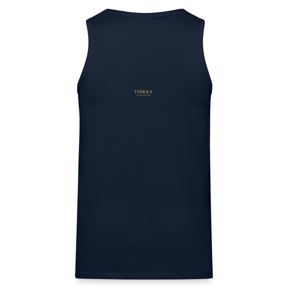 ThiKra's Premium Fit-Tanktop / Men - navy