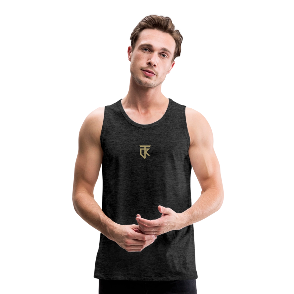 ThiKra's Premium Fit-Tanktop / Men - charcoal grey