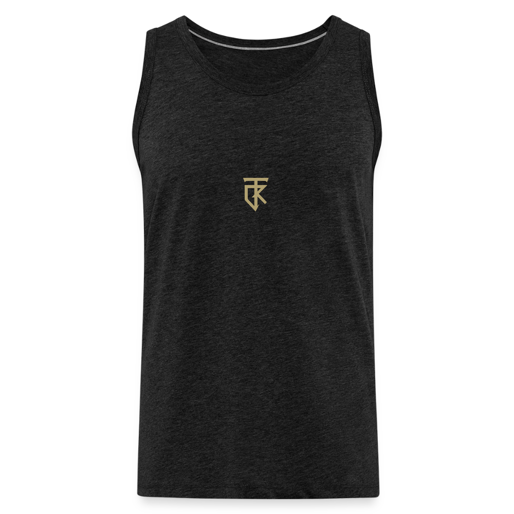 ThiKra's Premium Fit-Tanktop / Men - charcoal grey
