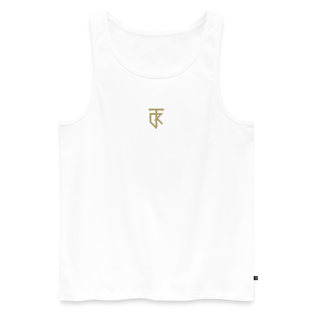 ThiKra's Premium Fit-Tanktop / Men - white