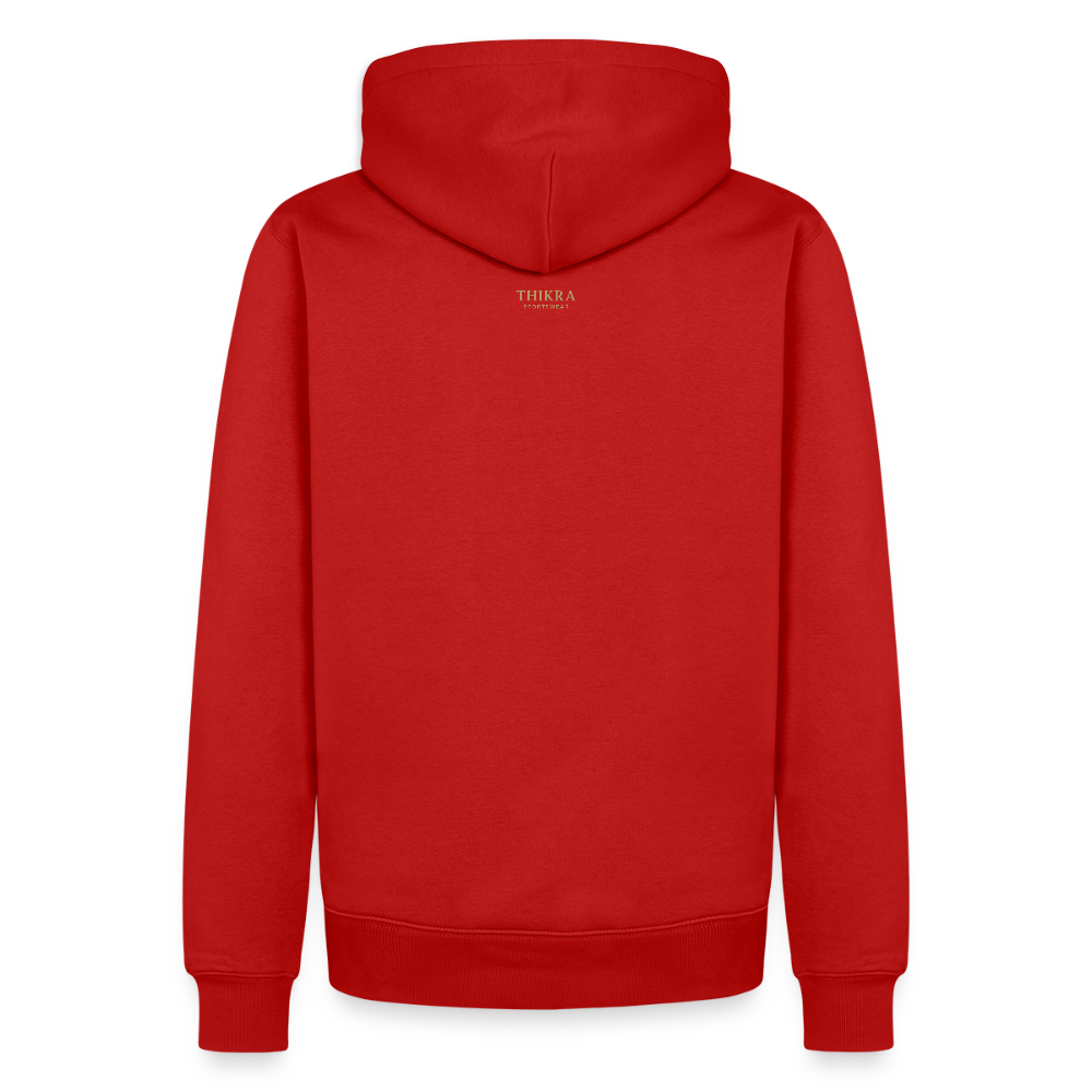 ThiKra's Premium Fithoodie / Men - red