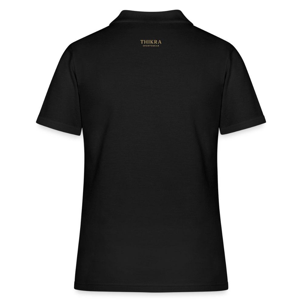 ThiKra's Premium Fitpolo / Women - black