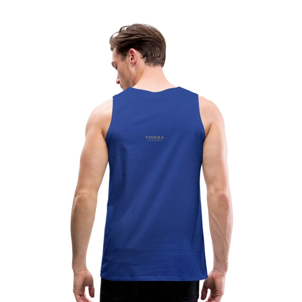 ThiKra's Premium Fit-Tanktop / Men - royal blue