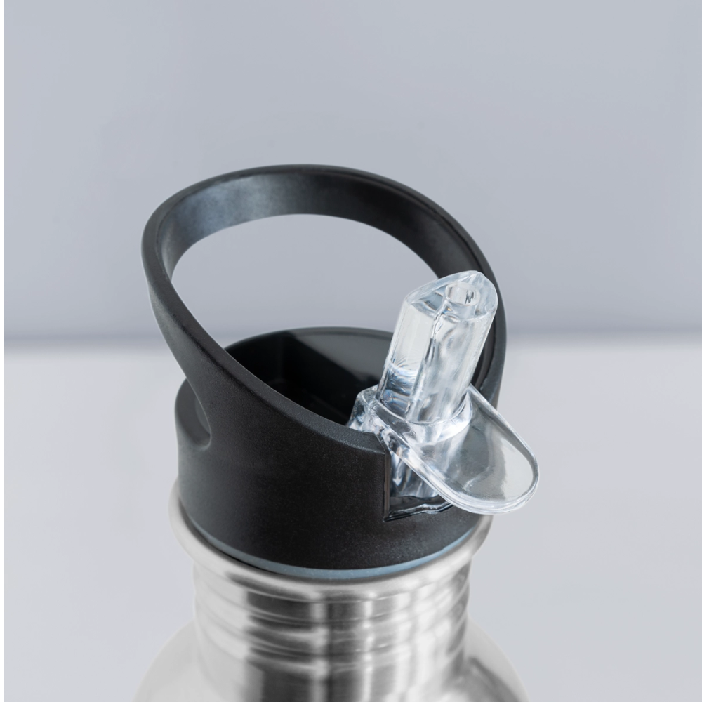 ThiKra's Strawed Fitbottle - silver