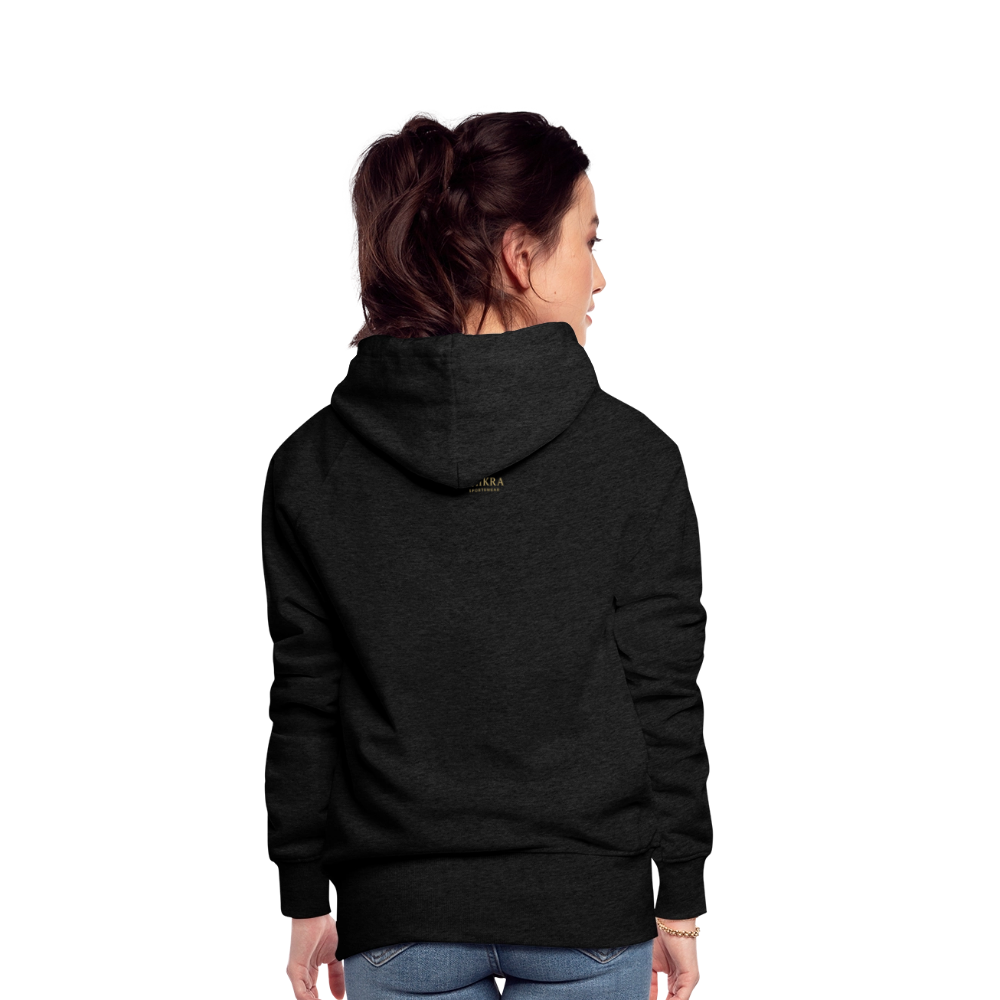 ThiKra's Premium Fithoodie / Women - charcoal grey
