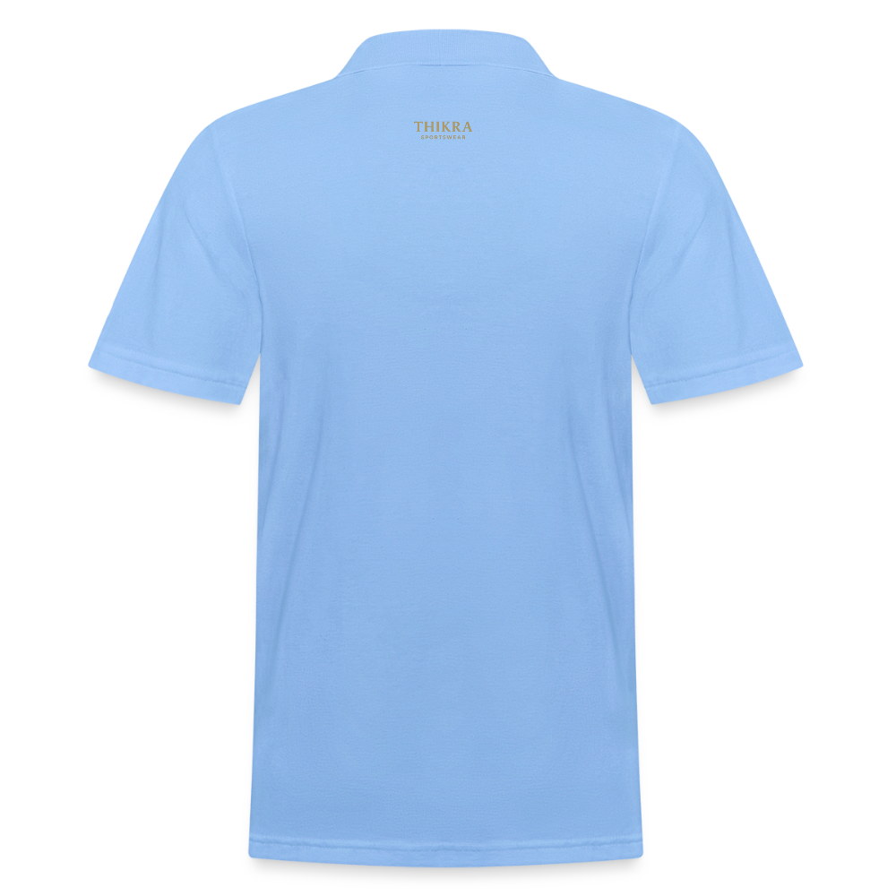 ThiKra's Premium Fitpolo / Men - sky blue