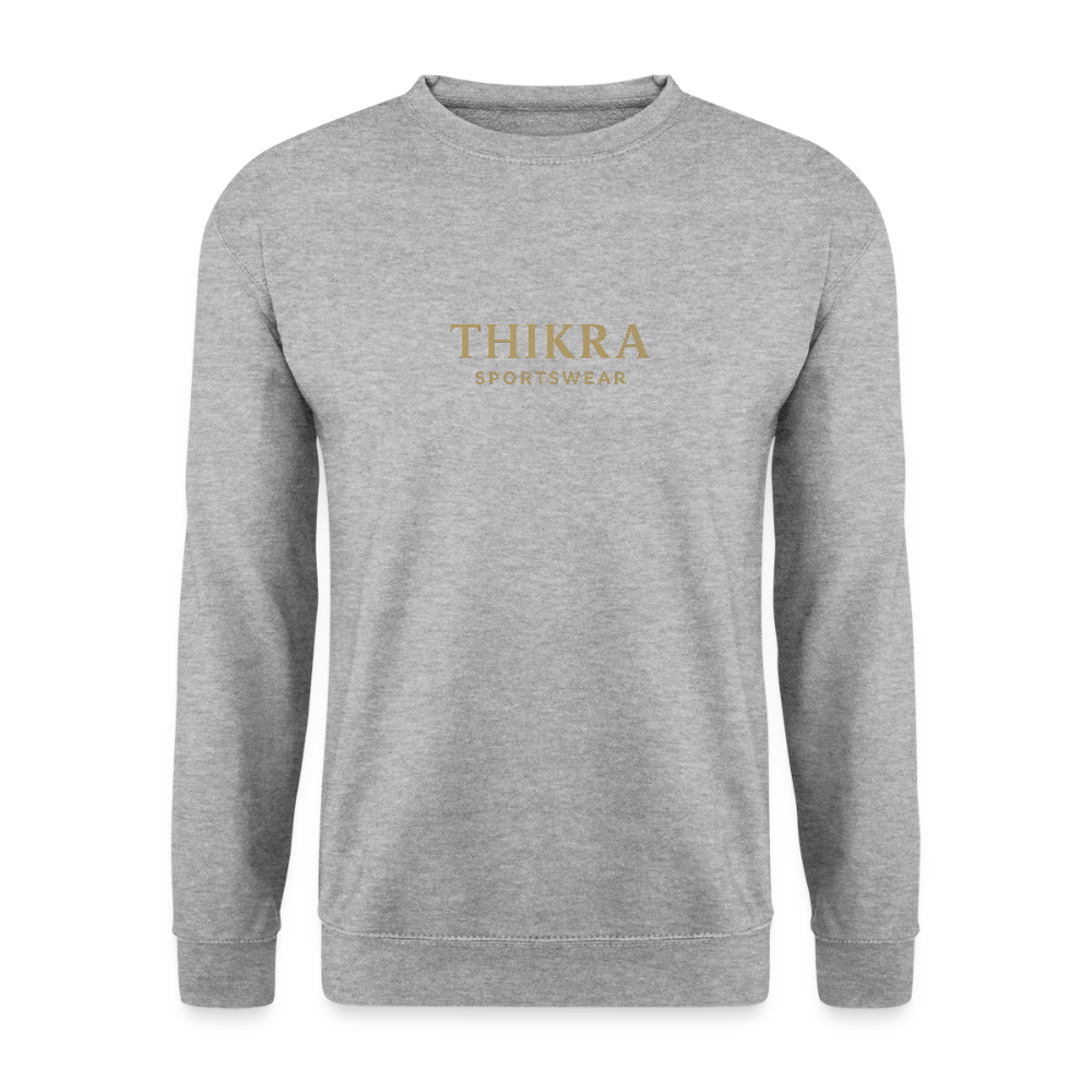 ThiKra's HYPE Fitsweater / Unisex - salt & pepper