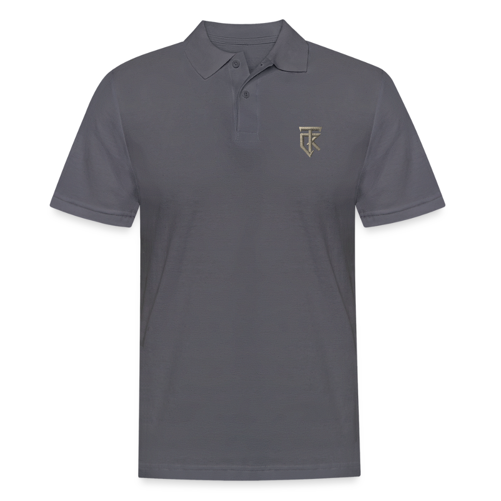 ThiKra's Premium Fitpolo / Men - charcoal grey