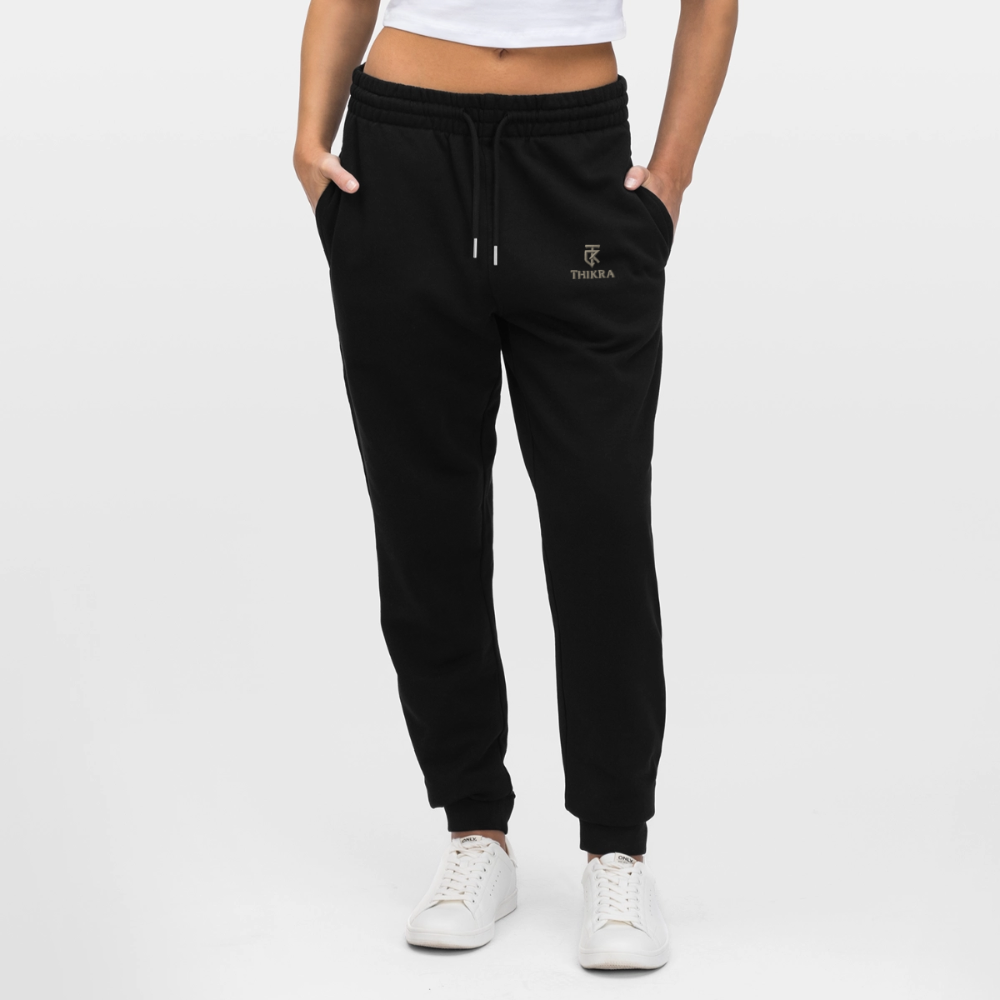 ThiKra's Premium Fitjoggers / Unisex - black