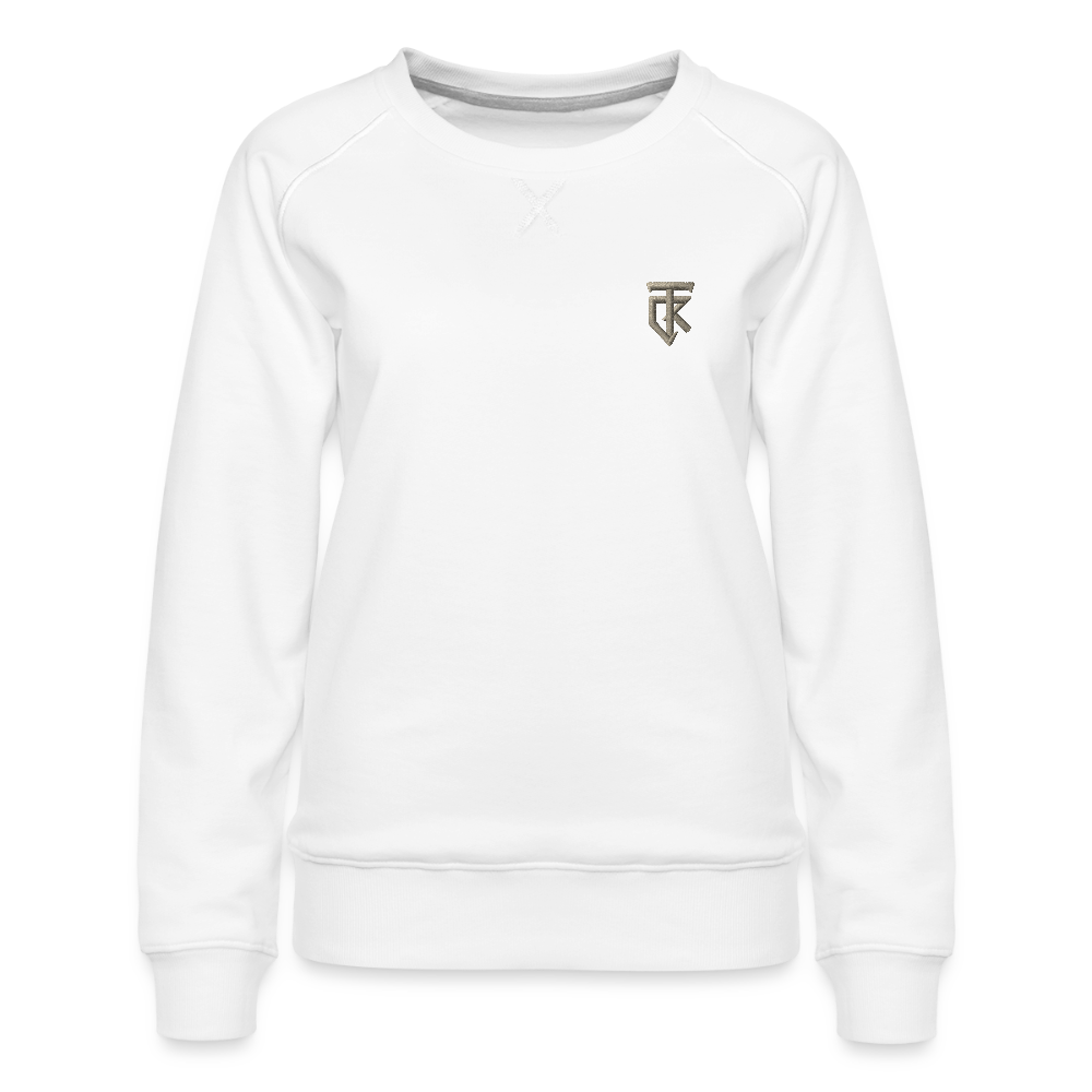 ThiKra's Premium Fitsweater / Women - white