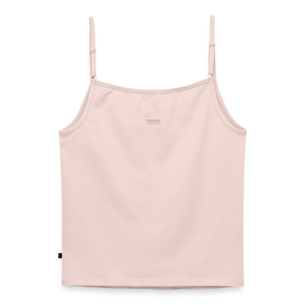 ThiKra's Premium Banded Tank-Top / Women - powder pink