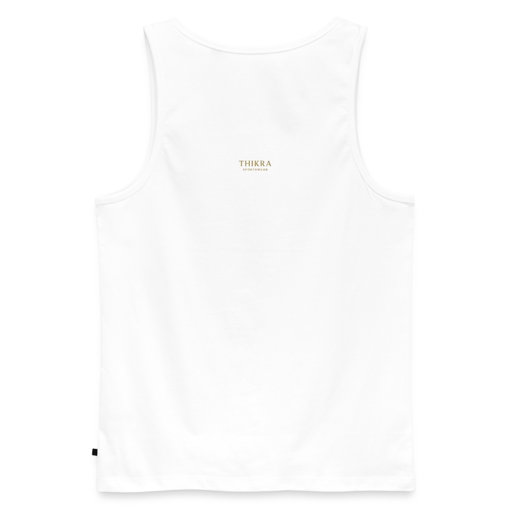 ThiKra's Premium Fit-Tanktop / Men - white
