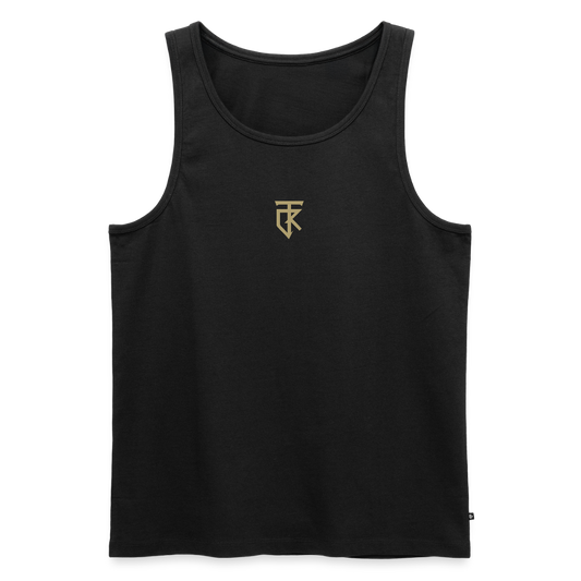 ThiKra's Premium Fit-Tanktop / Men - black