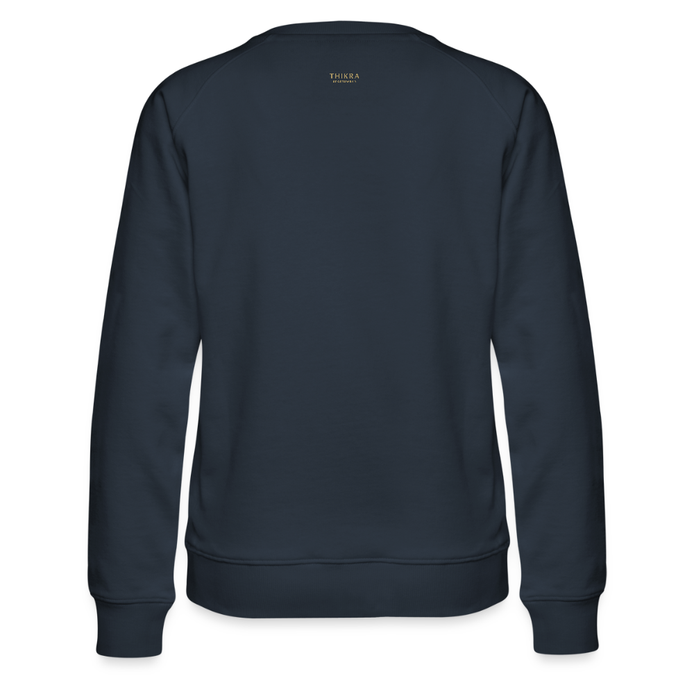 ThiKra's Premium Fitsweater / Women - navy