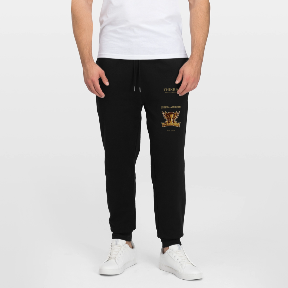 ThiKra's HYPE Fitjoggers / Unisex - black