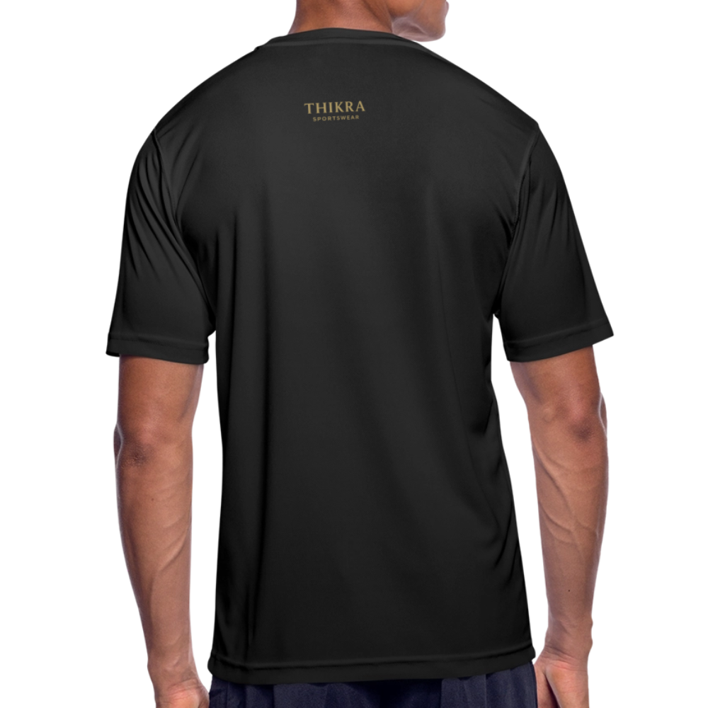 ThiKra's Premium Breathable Fitshirt / Unisex - black