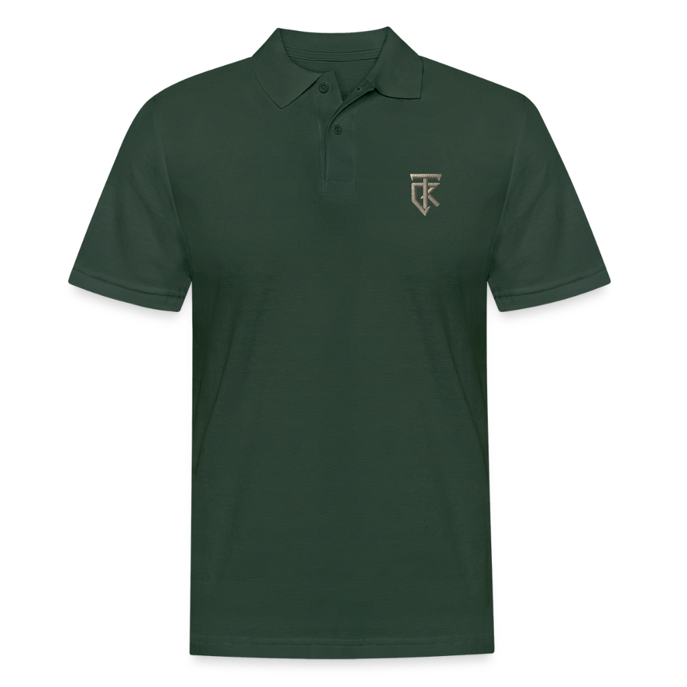 ThiKra's Premium Fitpolo / Men - forest green