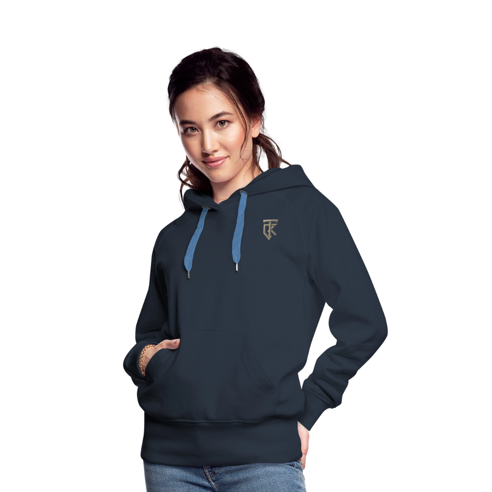 ThiKra's Premium Fithoodie / Women - navy