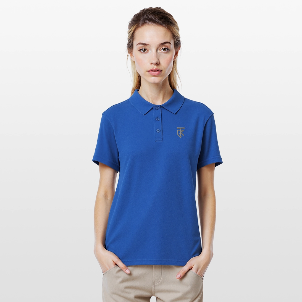 ThiKra's Premium Fitpolo / Women - royal blue