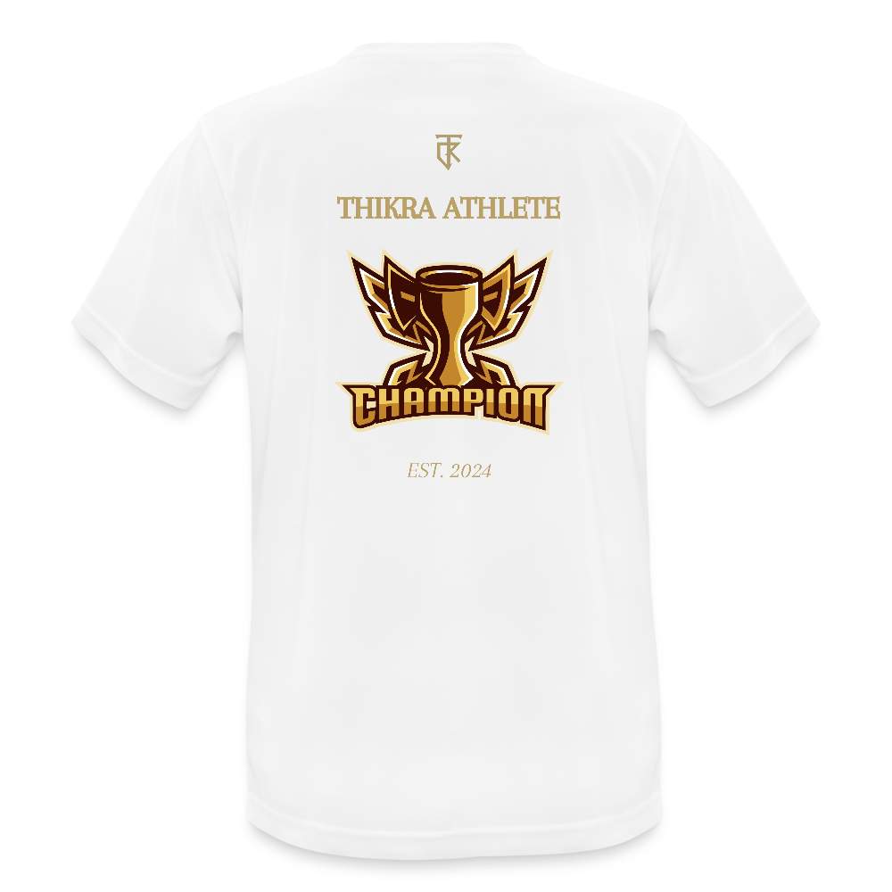ThiKra's HYPE Fitshirt / Men - white