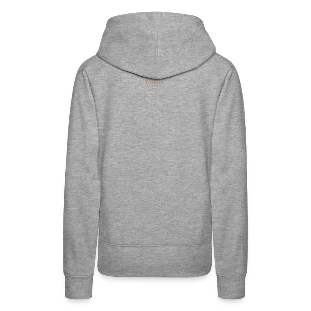 ThiKra's Premium Fithoodie / Women - heather grey