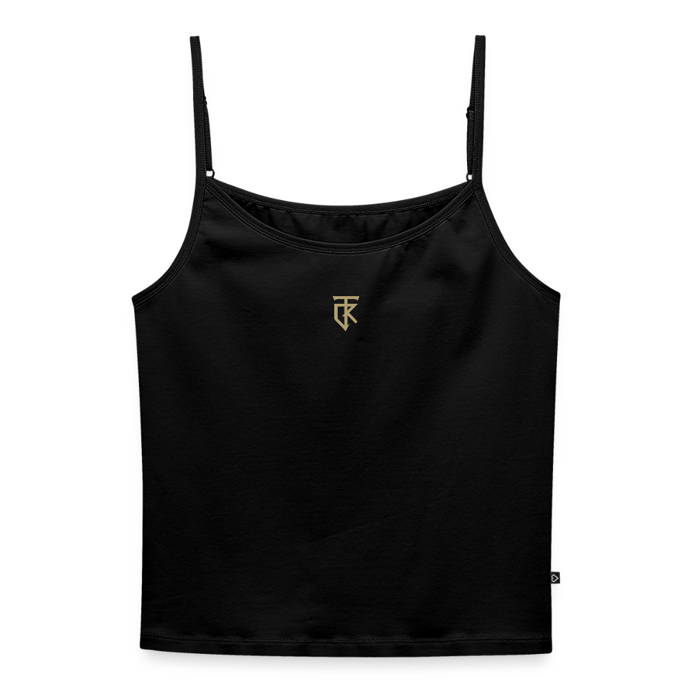 ThiKra's Premium Banded Tank-Top / Women - black