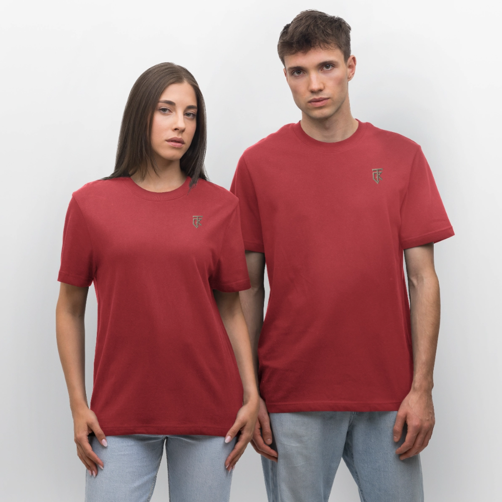 ThiKra's Premium Oversized Fitshirt / Unisex - red earth