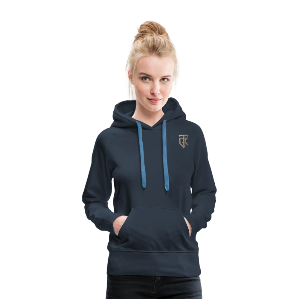 ThiKra's Premium Fithoodie / Women - navy