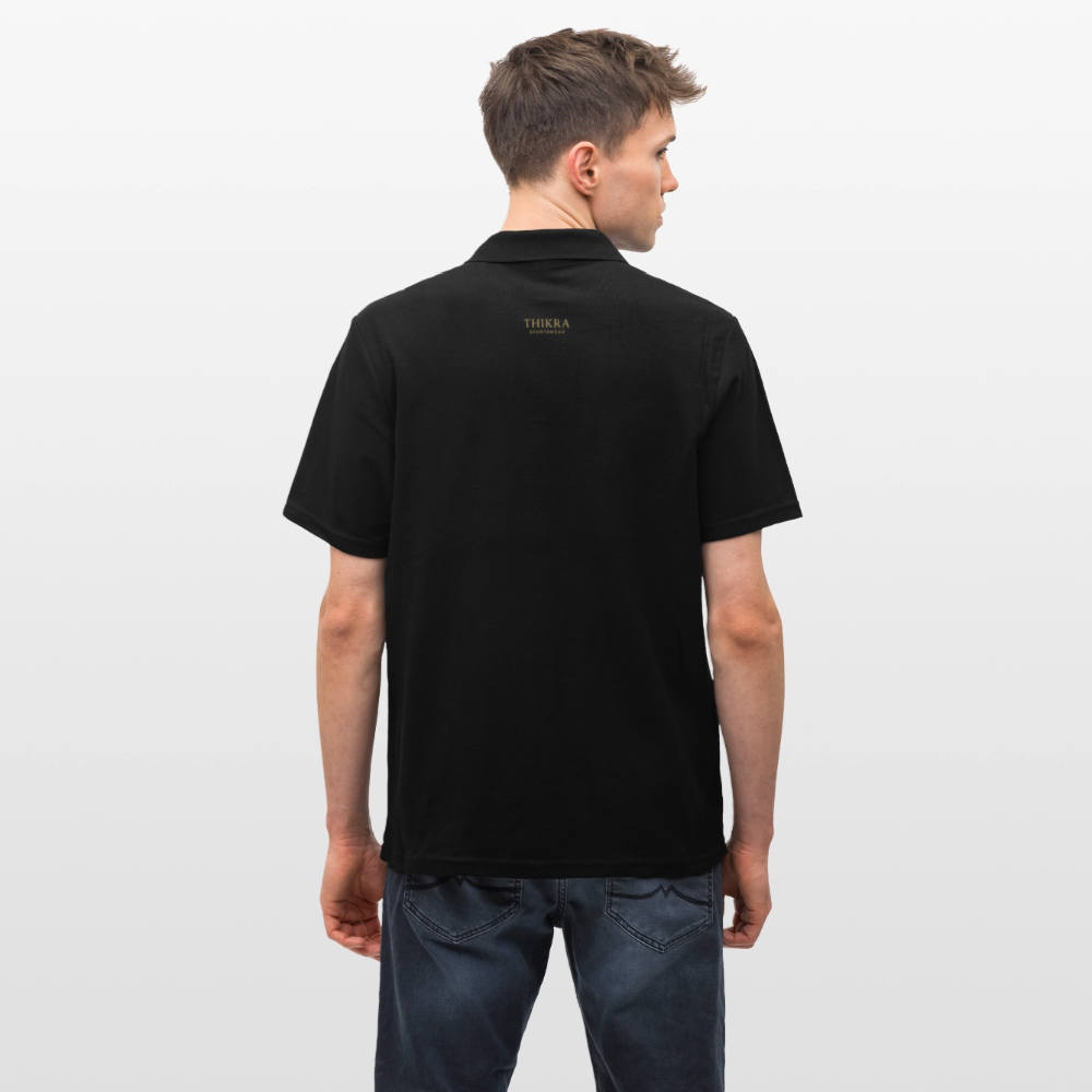 ThiKra's Premium Fitpolo / Men - black