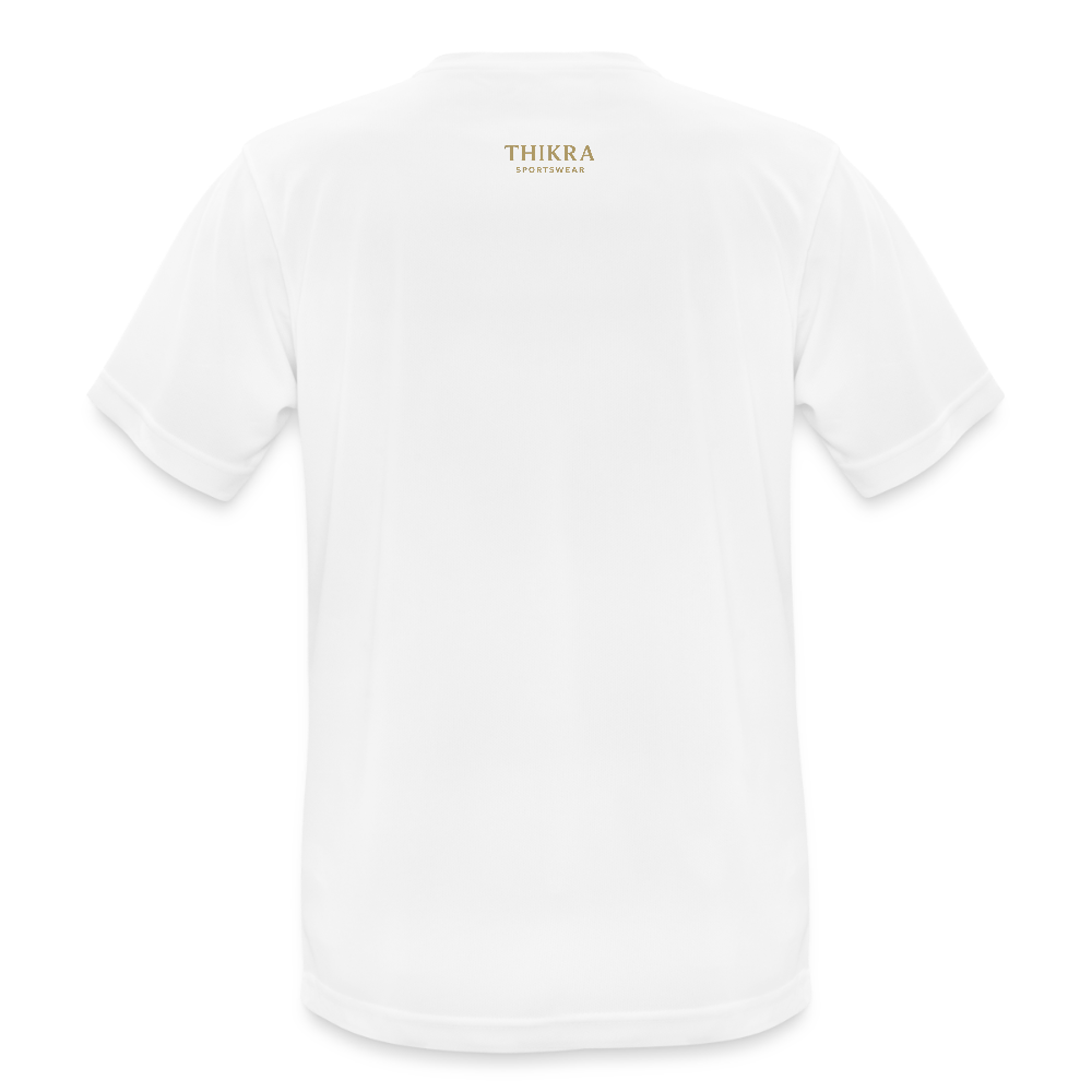 ThiKra's Premium Breathable Fitshirt / Unisex - white
