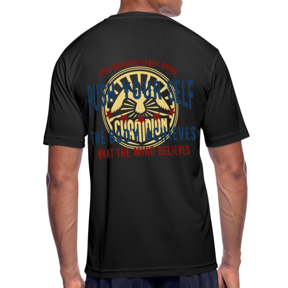 ThiKra's HYPE ''Champion'' Fitshirt / Men - black