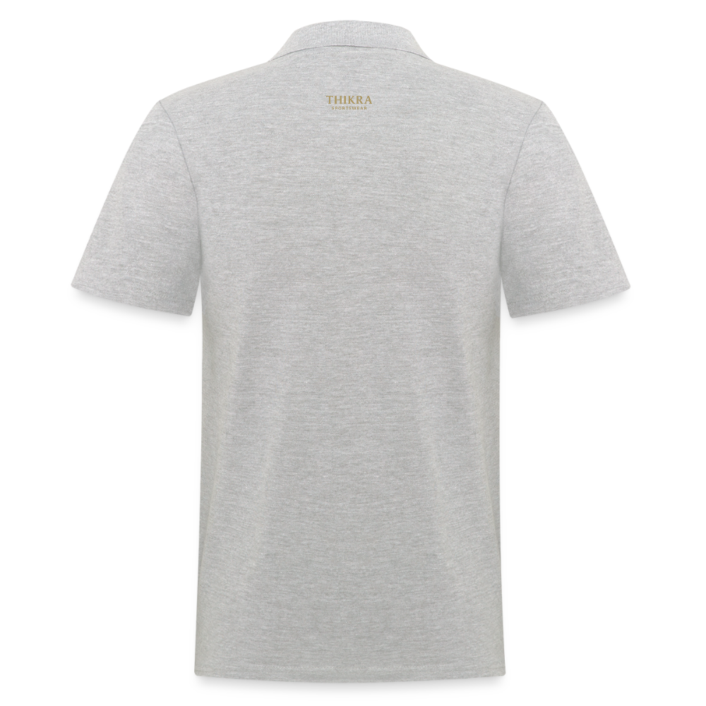 ThiKra's Premium Fitpolo / Men - heather grey