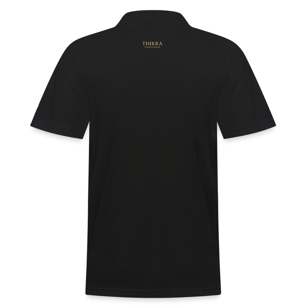 ThiKra's Premium Fitpolo / Men - black