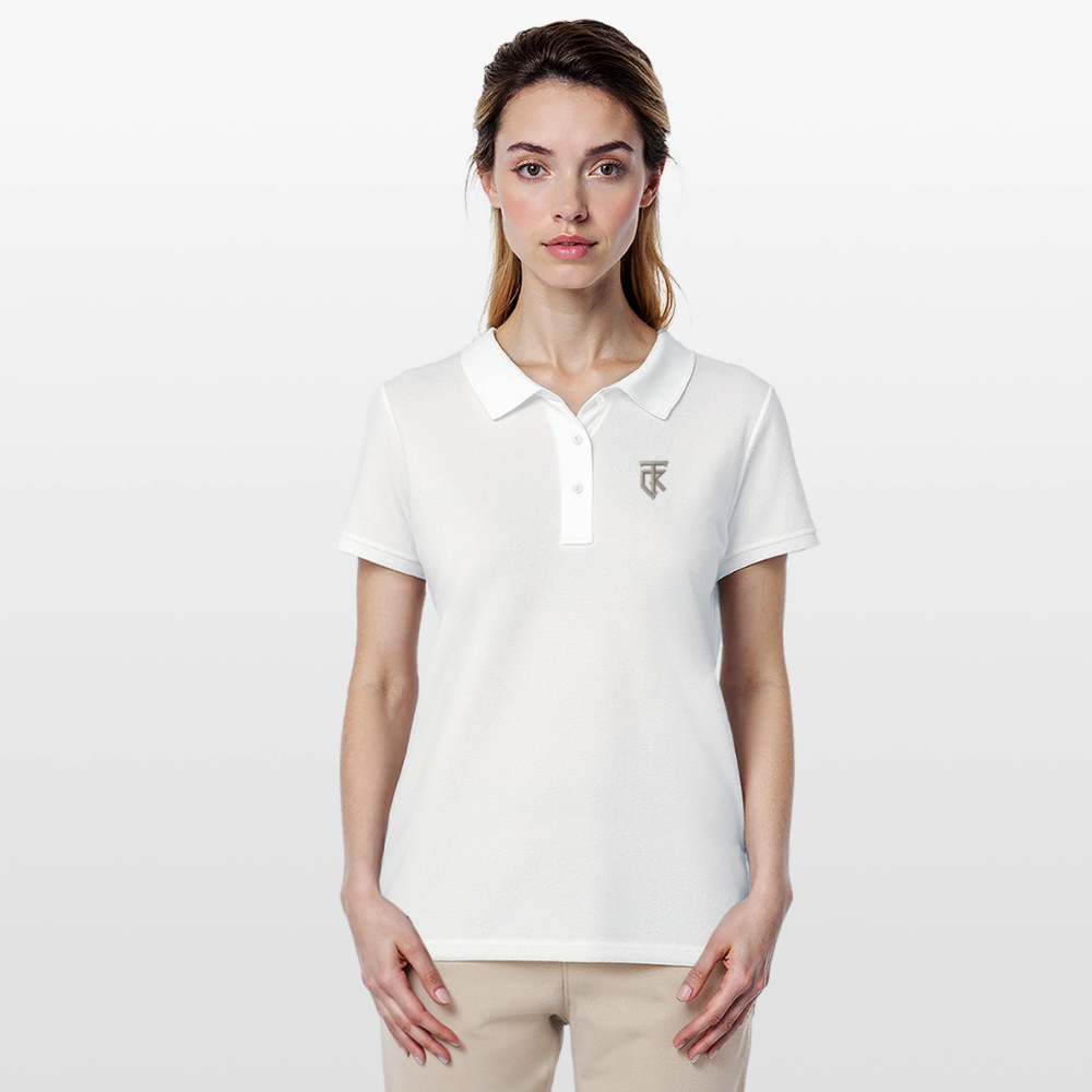 ThiKra's Premium Fitpolo / Women - white