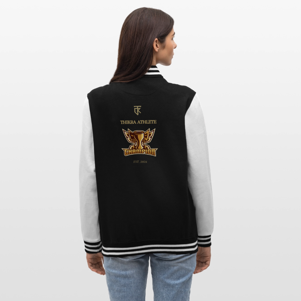 ThiKra's HYPE Fitjacket / Unisex - black/white