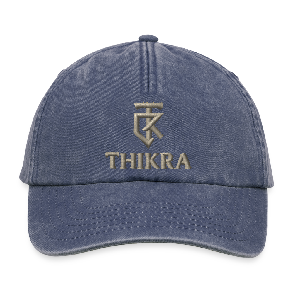ThiKra's Premium Fitcap - vintage denim