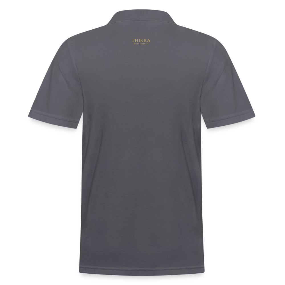 ThiKra's Premium Fitpolo / Men - charcoal grey