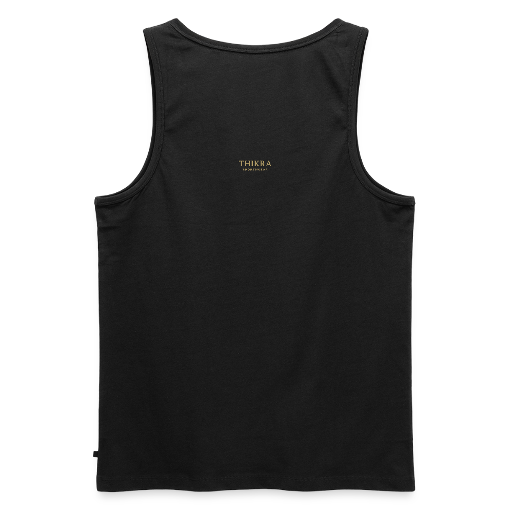 ThiKra's Premium Fit-Tanktop / Men - black