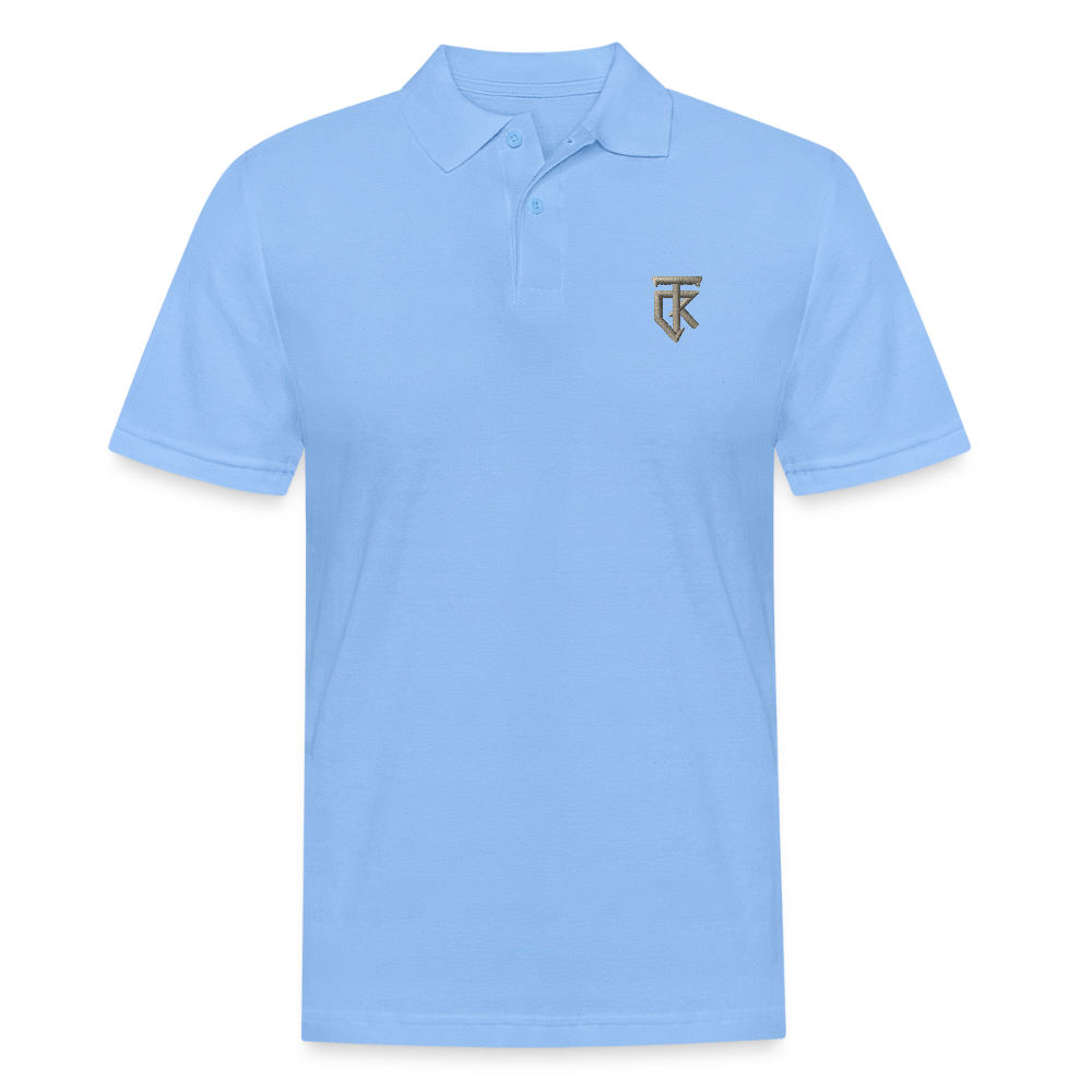 ThiKra's Premium Fitpolo / Men - sky blue