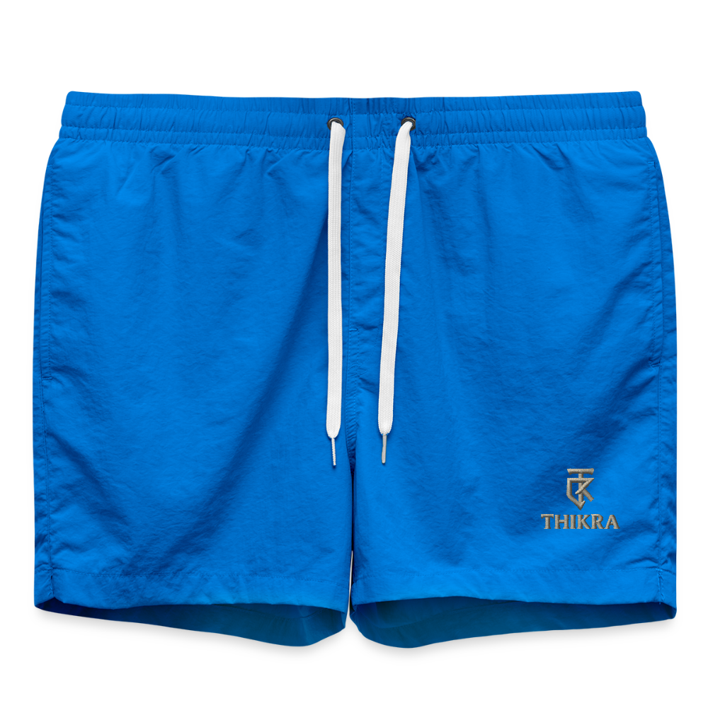 ThiKra's Premium Fit-trunks / Unisex - cobalt blue