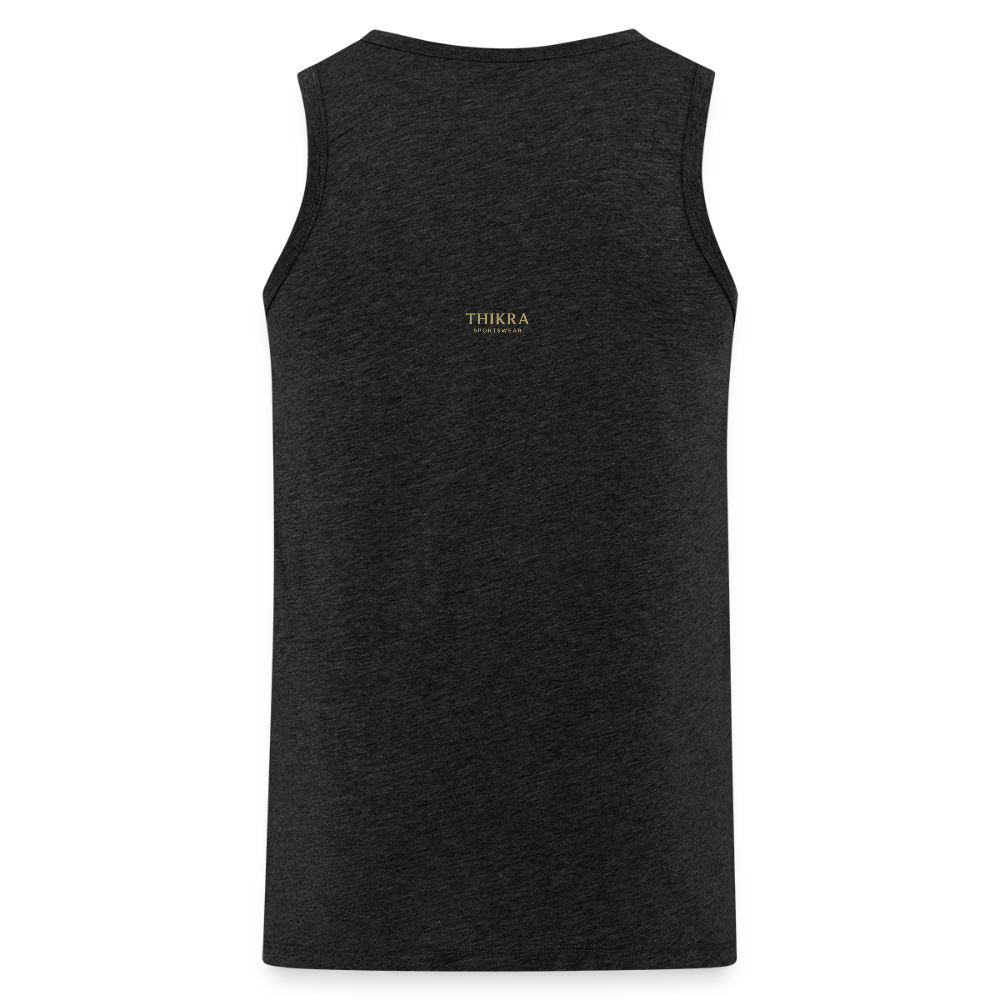 ThiKra's Premium Fit-Tanktop / Men - charcoal grey